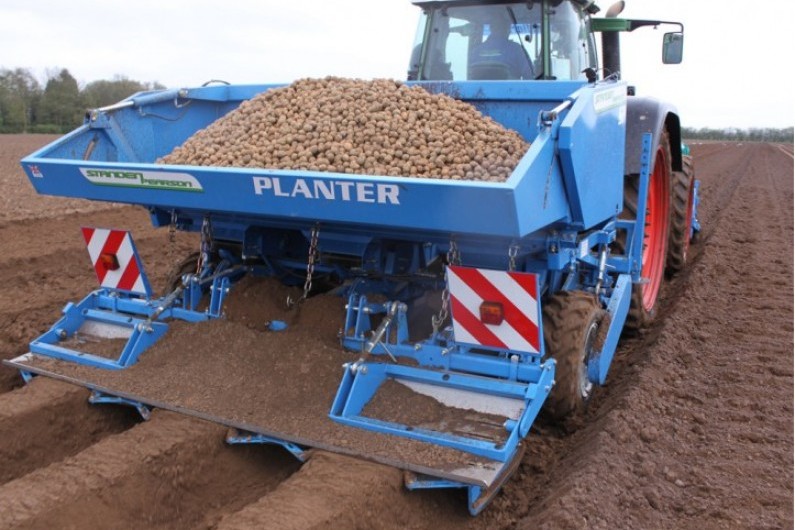 Standen SP330 3 row potato planter Standen