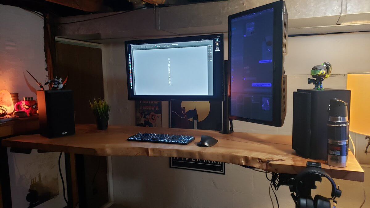 VIVO vs Flexispot standing desk Should you go for a cheaper aesthetic