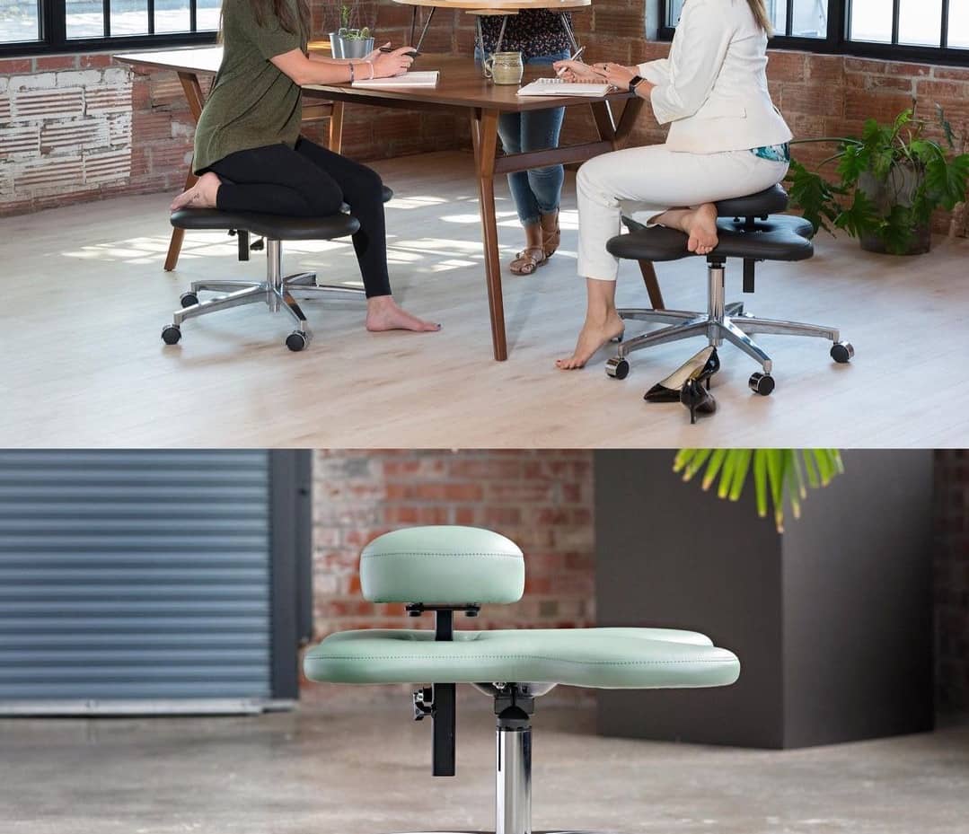 Meditation or Armless Which is the Better Cross legged office chair?