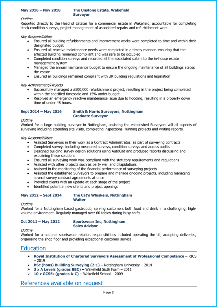 4 exemples de CV construction pour 2022 [Win those jobs]