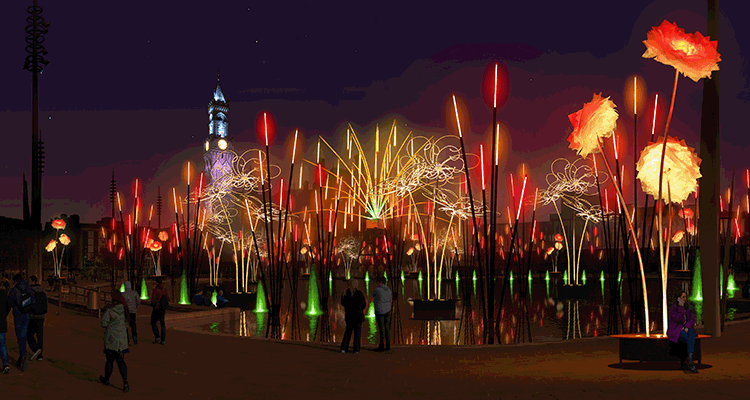 Spectacular events to light up Bradford's City Park