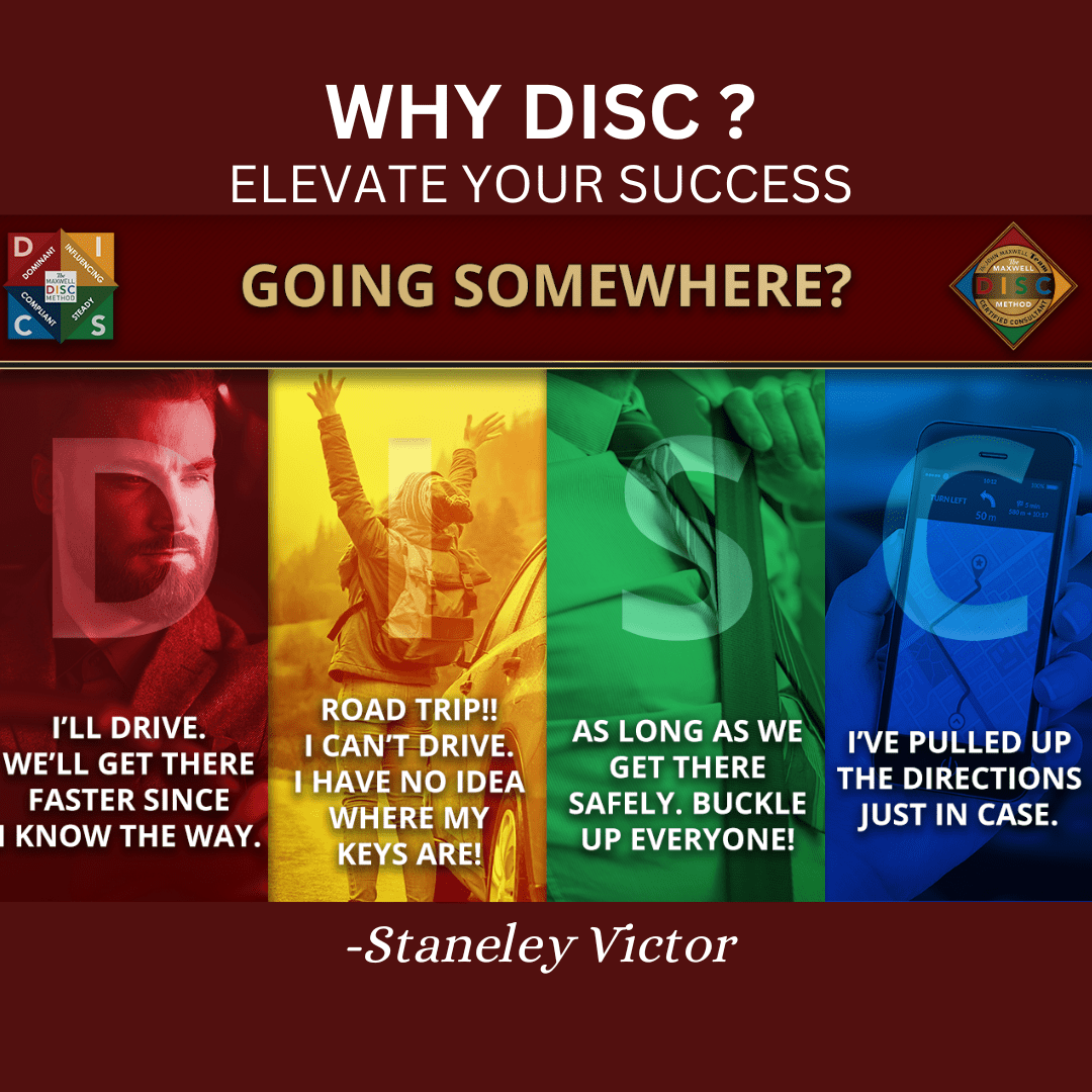 WHY DISC? ELEVATE YOUR SUCCESS Staneley Consulting & Training