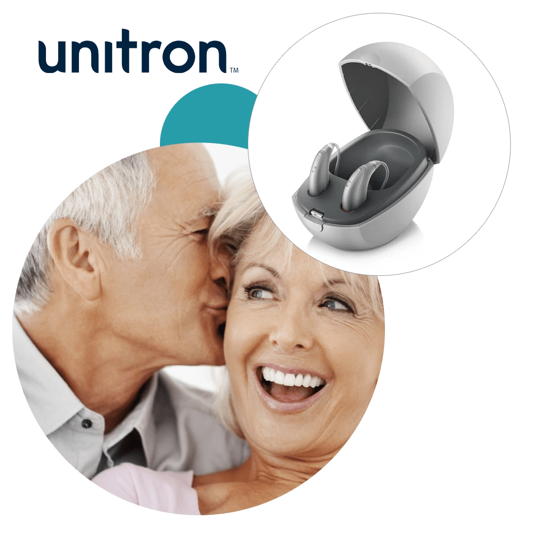 Unitron Hearing Aids from Stanford Hearing Aids — Call To Try!