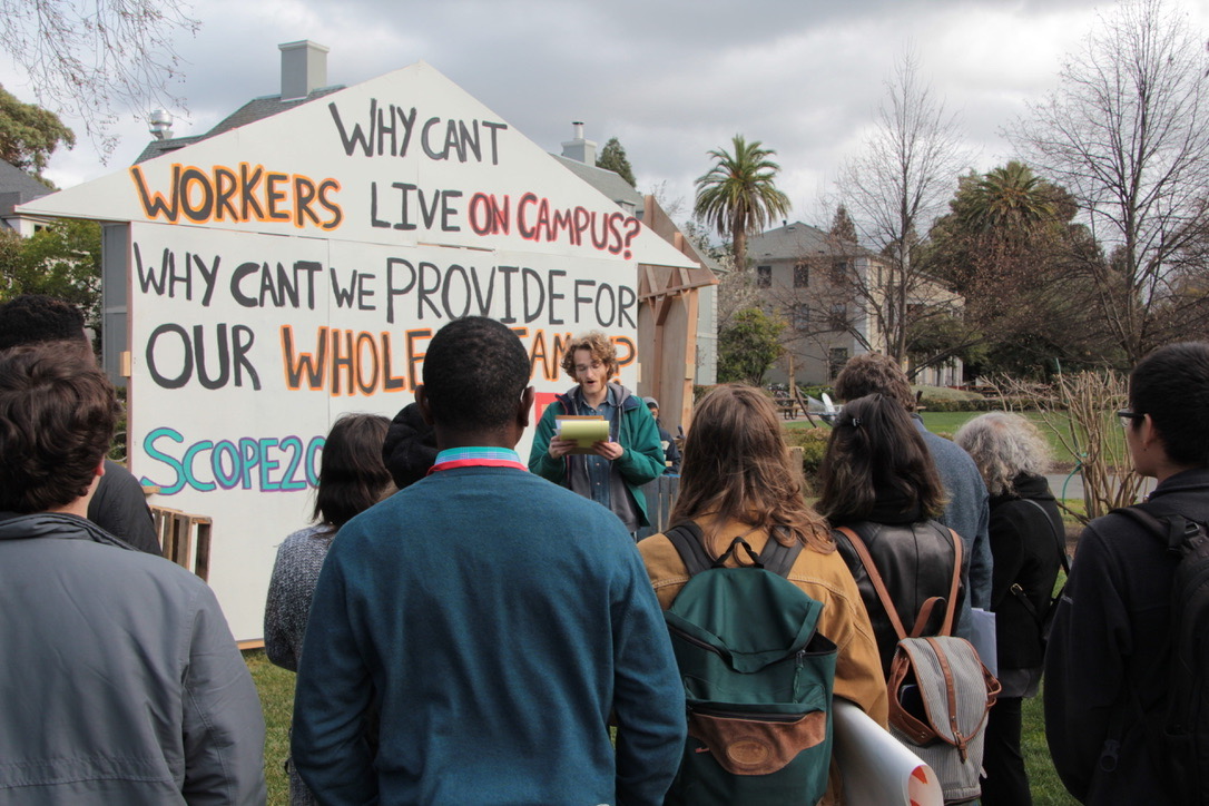 Students push Stanford to address housing Stanford Politics