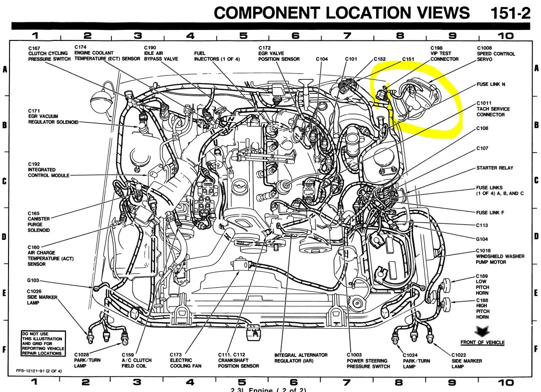 Foxbody Mustang Cruise Control information, location, wiring diagrams