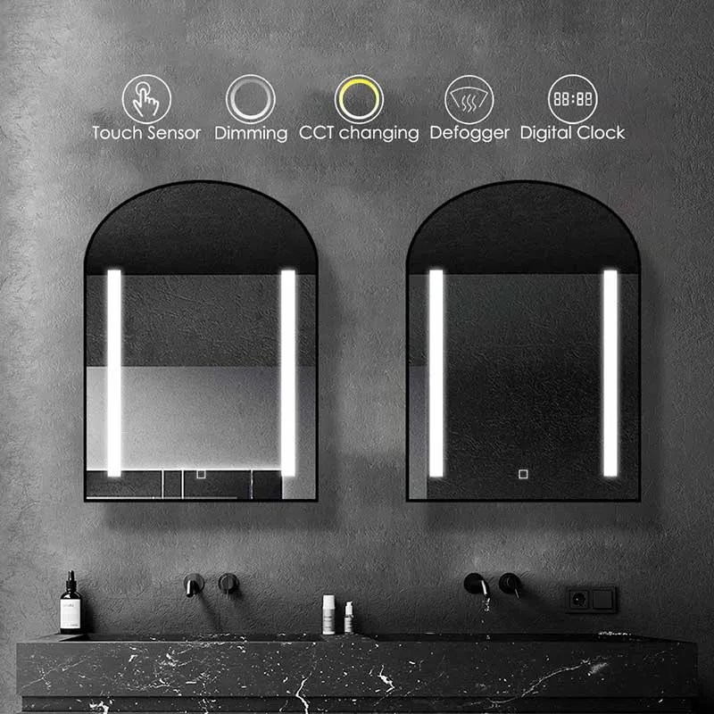 Black Arch Mirror STANHOM