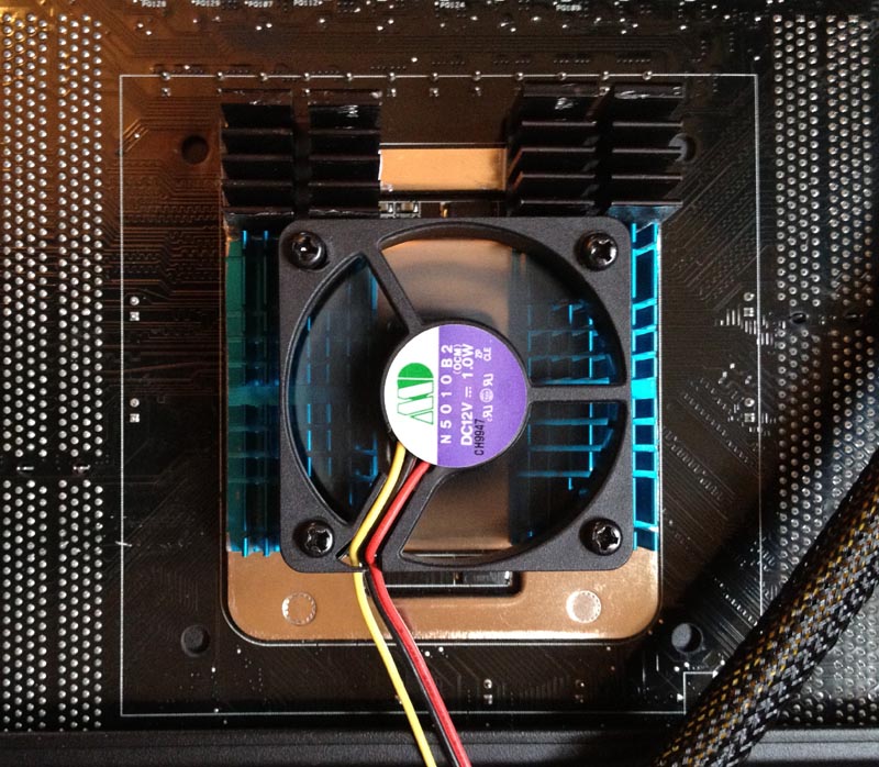 LGA 2011 CPU socket backplate cooling modification Beorn's Beehive