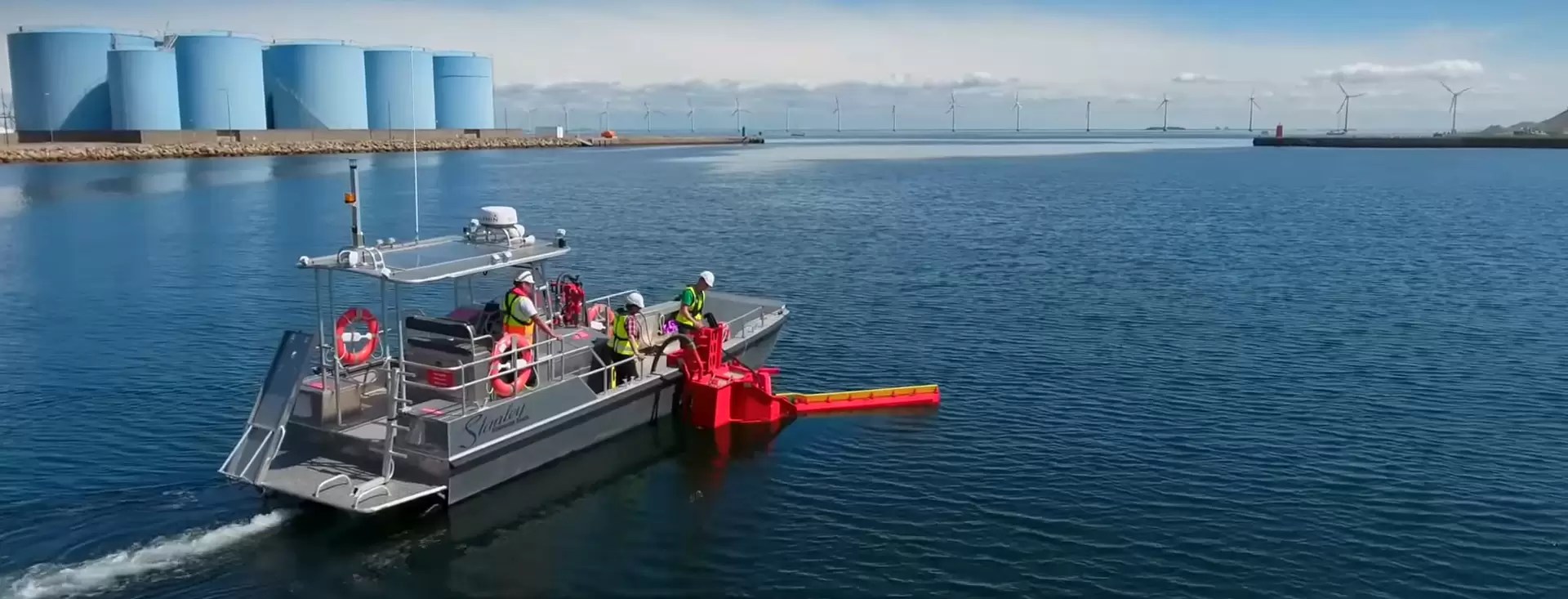The 24' (7.5m) Spill Response Stanley Aluminum Spill Response Boat