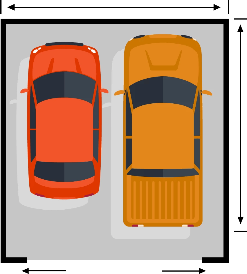 Size Of Garage Stanley Garage Builder