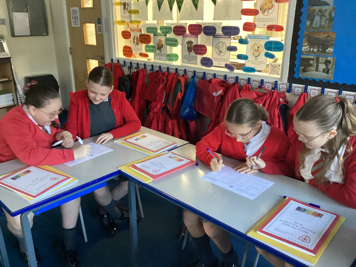 Year Six had an intense game of ‘Tick me Quick’ to revise Spanish