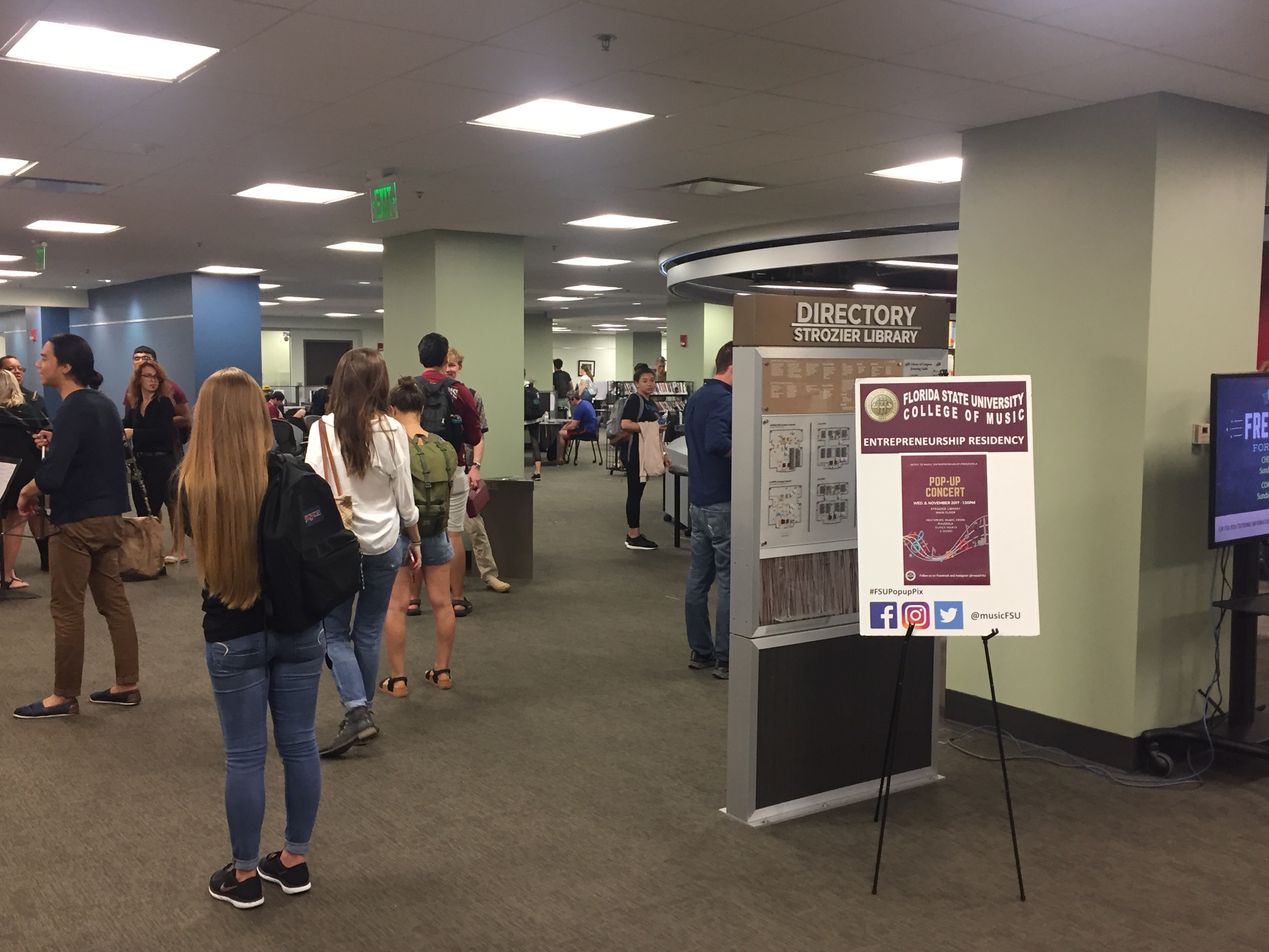 Music Entrepreneurship at the FSU College of Music in November 2017