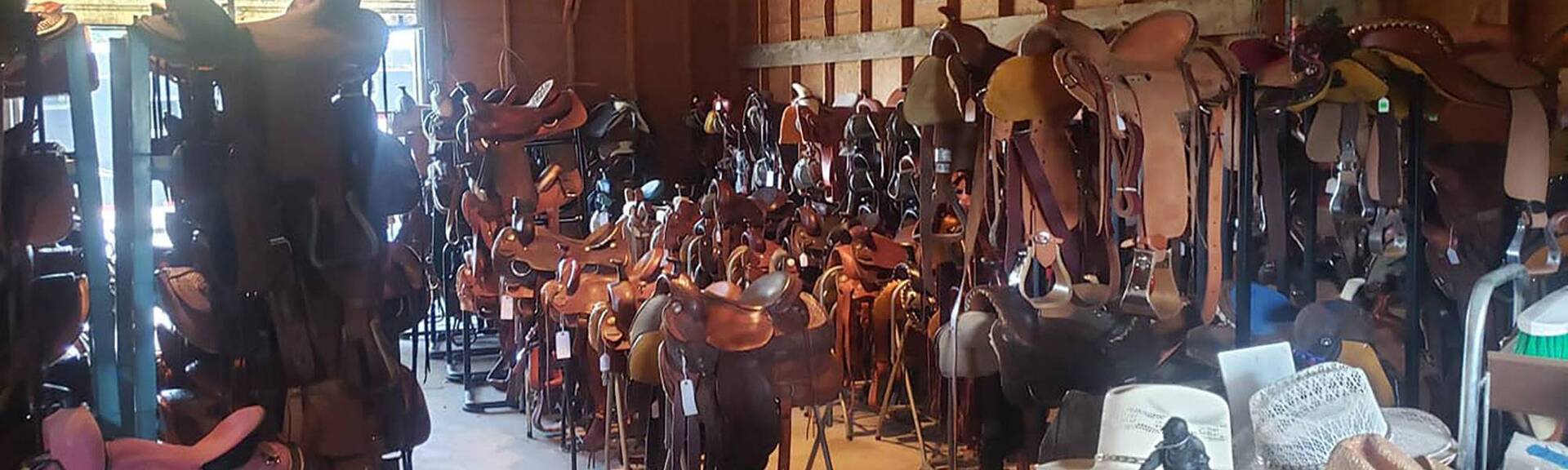 St Ansgar Saddle & Wool Company Balanced Ride, Trail, Collectible