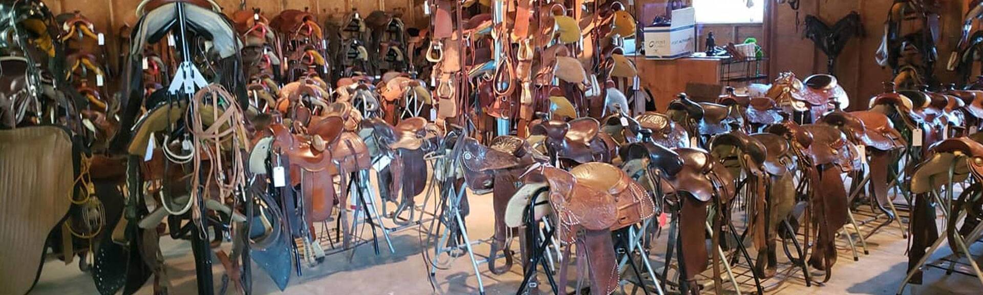 St Ansgar Saddle & Wool Company Balanced Ride, Trail, Collectible