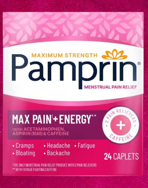 Free Sample of Pain reliever Pamprin