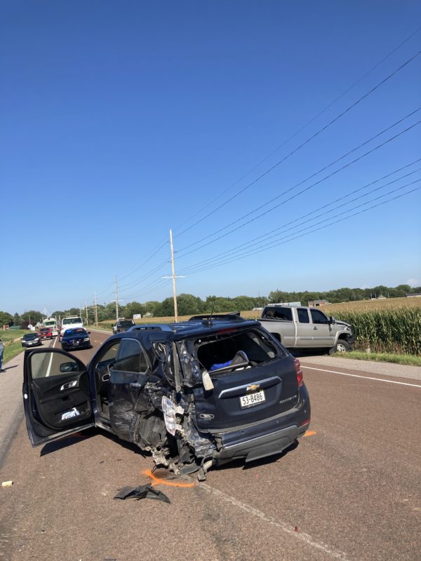One Transported from Accident at 17th and Veterans in Stanton Stanton