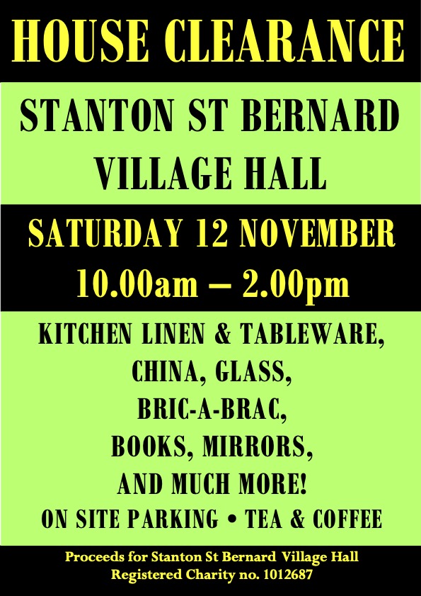 Stanton St Bernard to our Village site