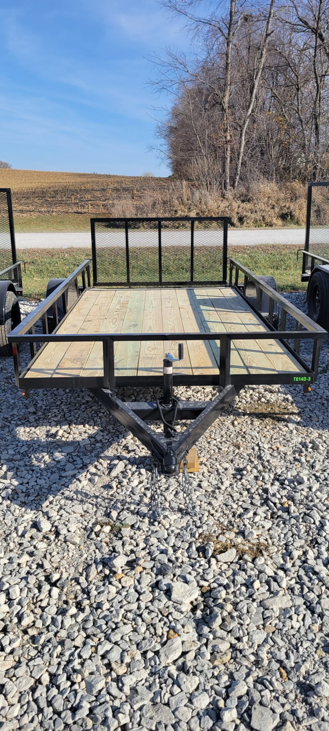 14ft Single Axle Dovetail Utility Trailer Rent To Own Available 20 Off‼️ Stanton Portable