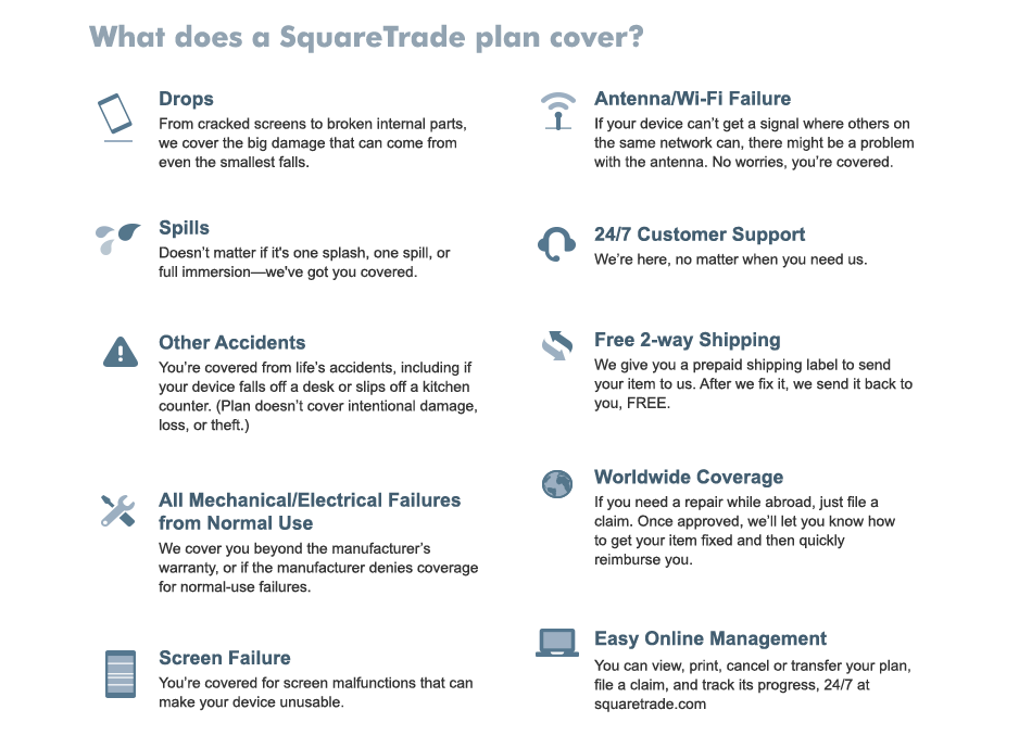 SquareTrade™ Tablet/eReader Protection Plans