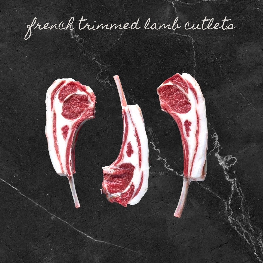 French Trimmed Lamb Cutlets Stapletons Quality Meats Kareela Sylvania