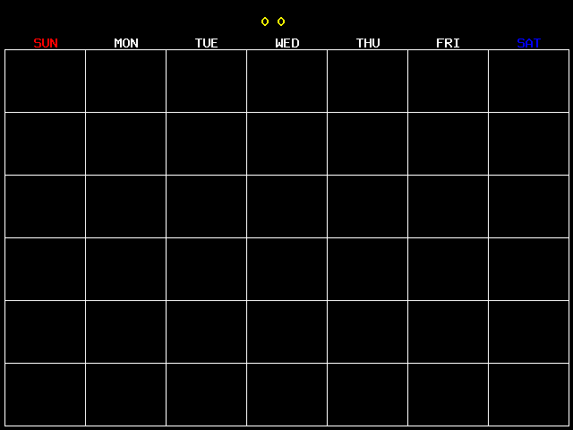 2021年の月齢カレンダー 月齢カレンダー