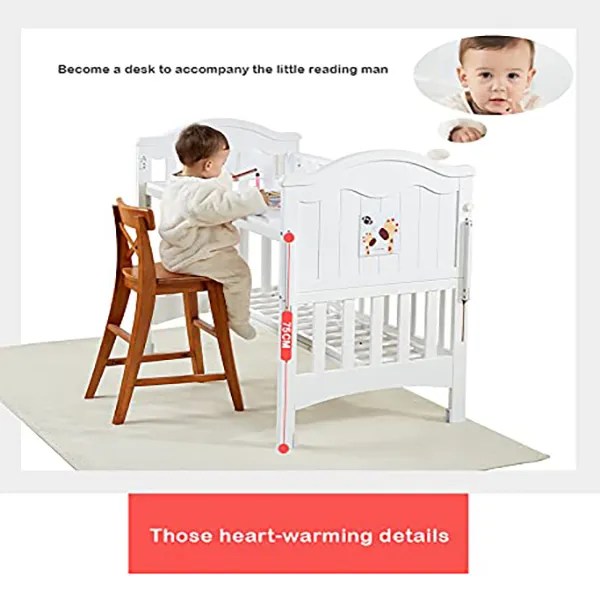 Baby Wooden Cot Baby Crib Best Baby Bed Cot StarAndDaisy