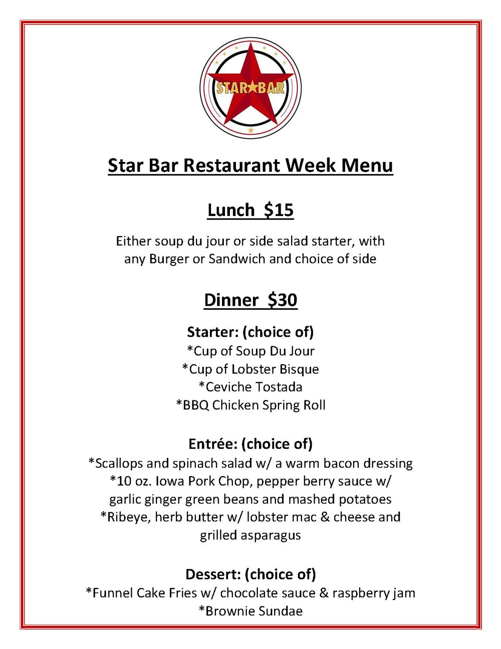 Star Bar Des Moines Kitchen & Cocktail Bar Ingersol Ave. Des Moines