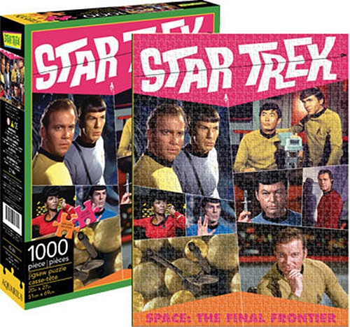 Star Trek Space The Final Frontier Retro 1000 Piece Jigsaw Puzzle