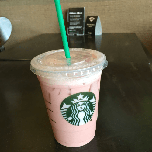 Starbucks Secret Menu Raspberry Milk Tea starbmag