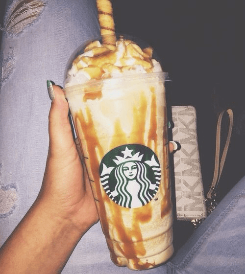 How much does a caramel frappe cost at Starbucks? starbmag