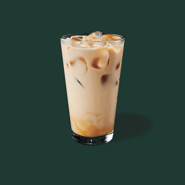 Starbucks iced blonde vanilla latte starbmag