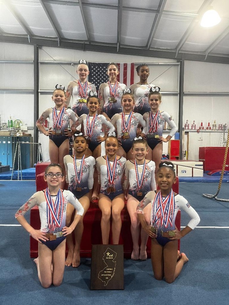 Xcel Gold 2022 State Champion Team Starbound Gymnastics