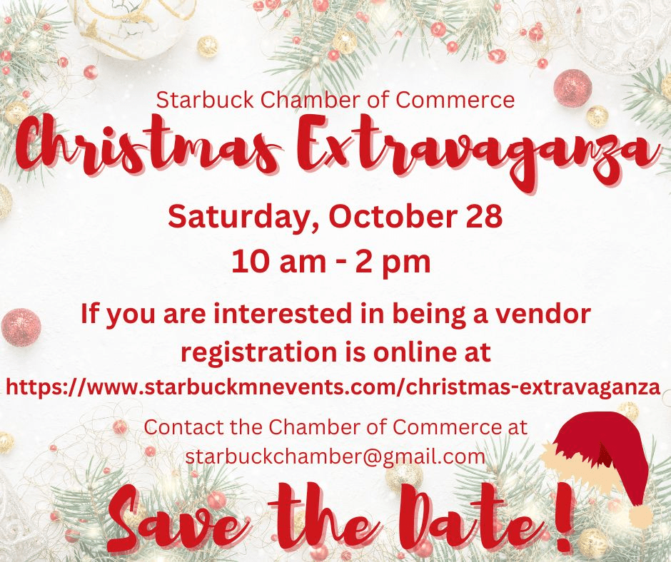 Starbuck Minnesota Chamber of Commerce Lake Minnewaska Pope Co.