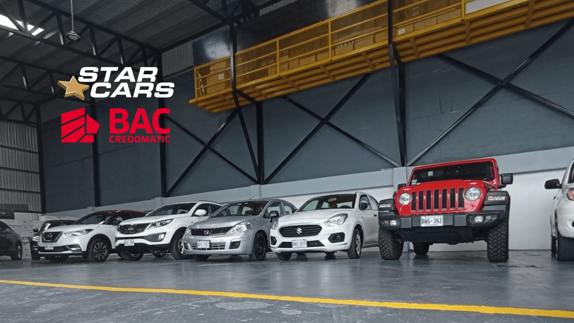 Ya puede adquirir su vehículo STAR CARS con BAC Credomatic Star Cars