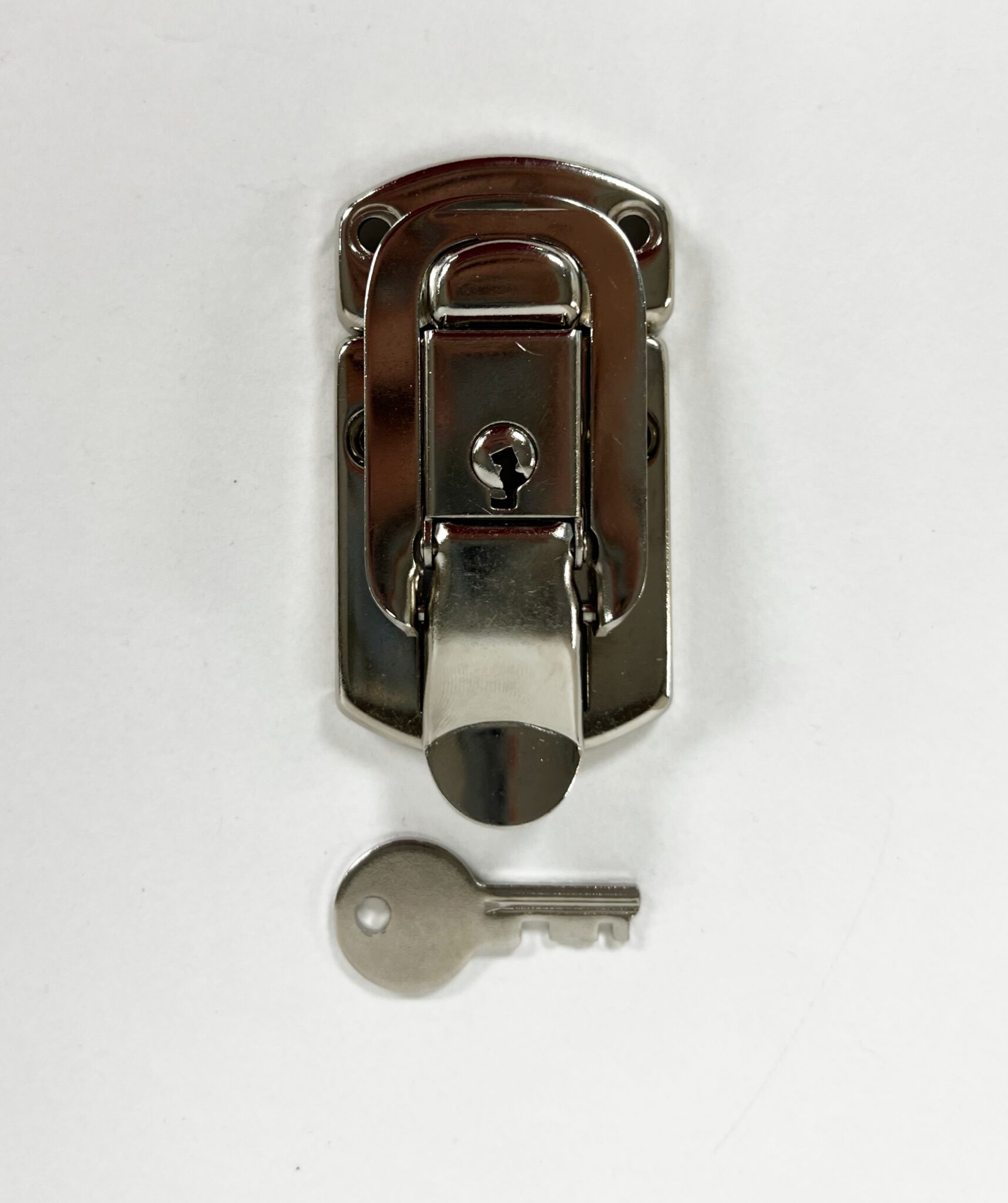 Surface Mounted Locking Latch Key Locking & Nickle Plated Star Case
