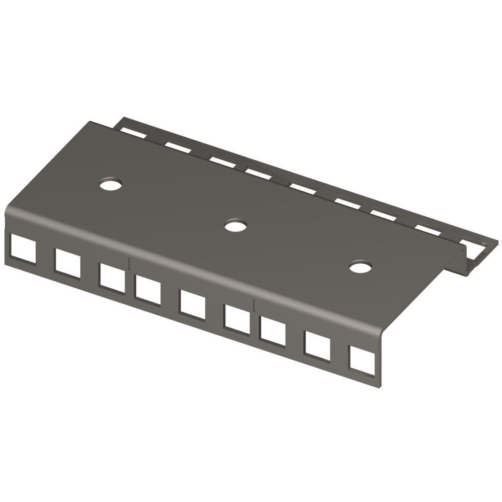 Rack Rail Square Holes (ZSeries) For Electronics Rack Star Case
