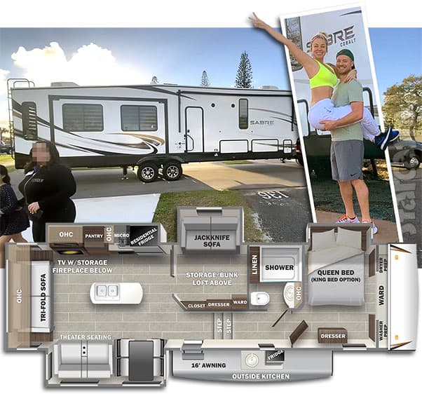90 Day Fiance Russ & Pao buy and move into a fifth wheel RV pics & vid