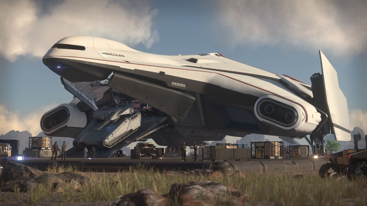 C2 Hercules Starlifter от Crusader Industries в Star Citizen