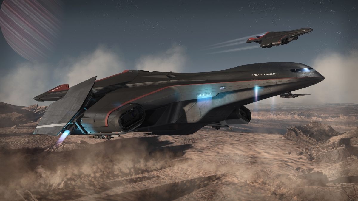A2 Hercules Starlifter от Crusader Industries в Star Citizen
