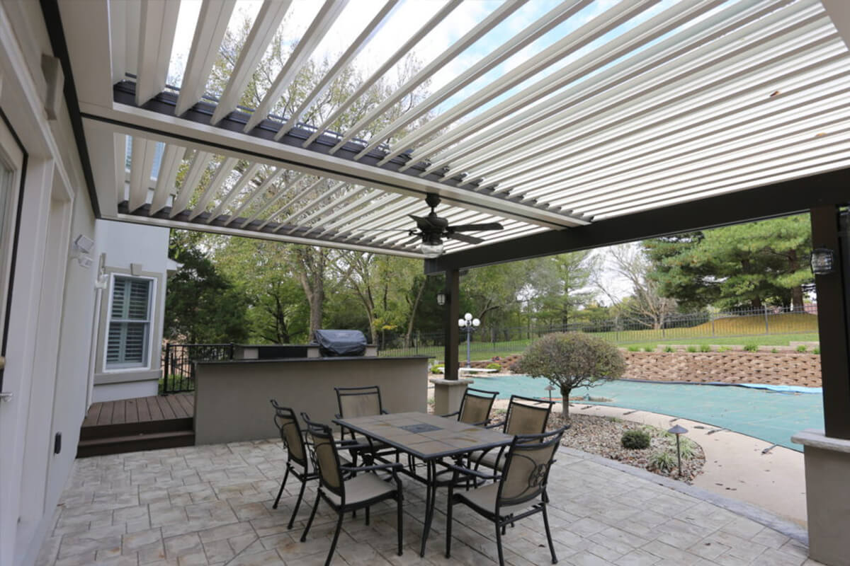 Louvered Pergola Seattle Star Construction WA