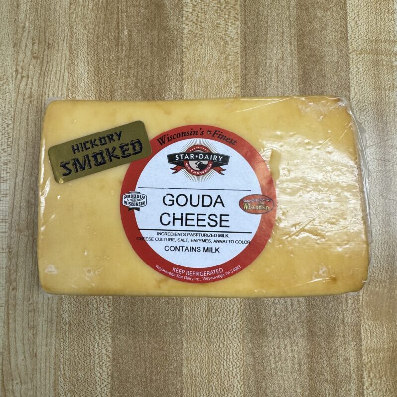 Smoked Gouda 12oz Weyauwega Star Dairy