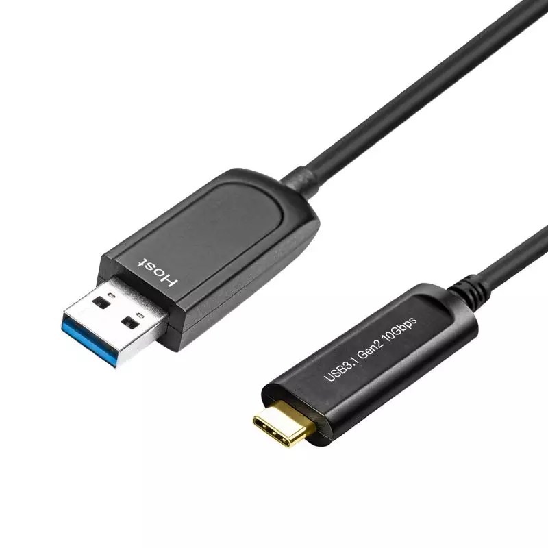USB3.1 AM to USBC Active Optical Cable (Maximum 50m) Star Fire