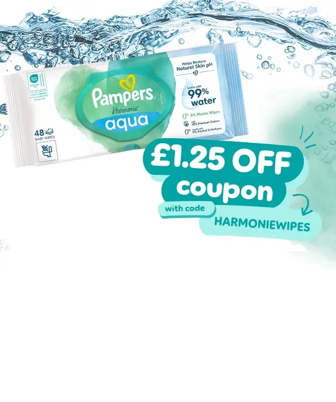£1.25 off Pampers Harmonie wipes [coupon] ⋆ Star Freebies
