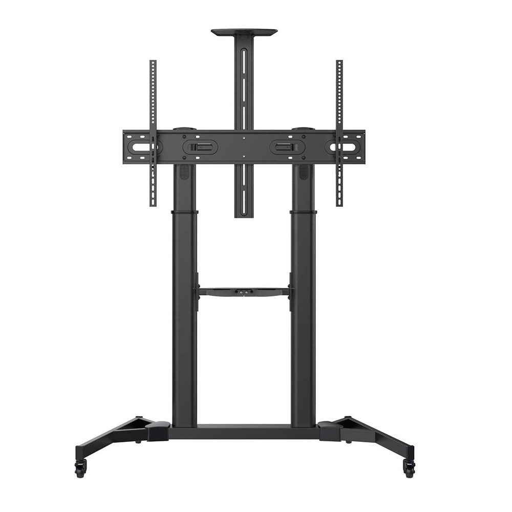 Stargold Telescopic TV Floor Stand With Wheels Height Adjustable Shelf