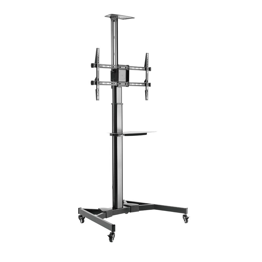 Stargold Mobile TV Cart Rolling TV Stand Trolley Cart Mobile With
