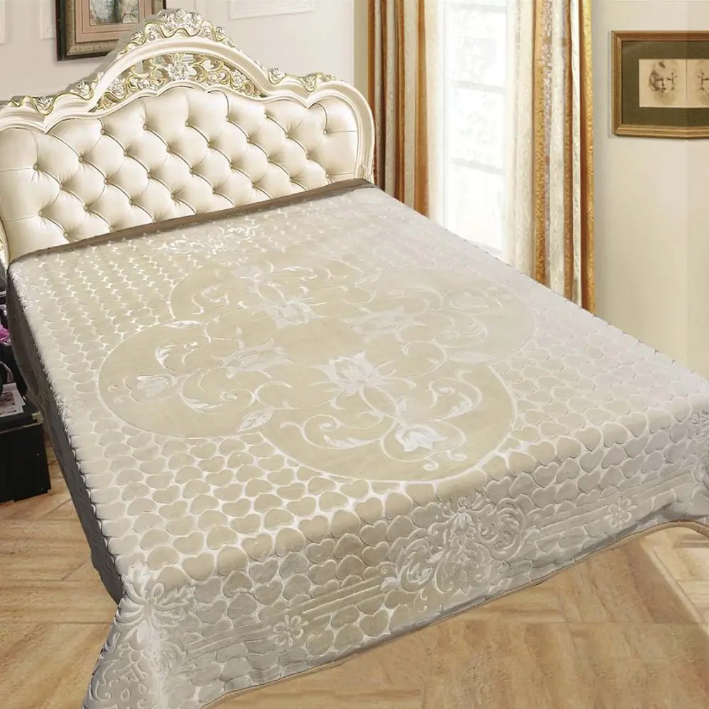 STARGOLD 2Ply Reversible Striped Super Luxury Lightweight Warm Soft Cozy Blanket, SGBL2025