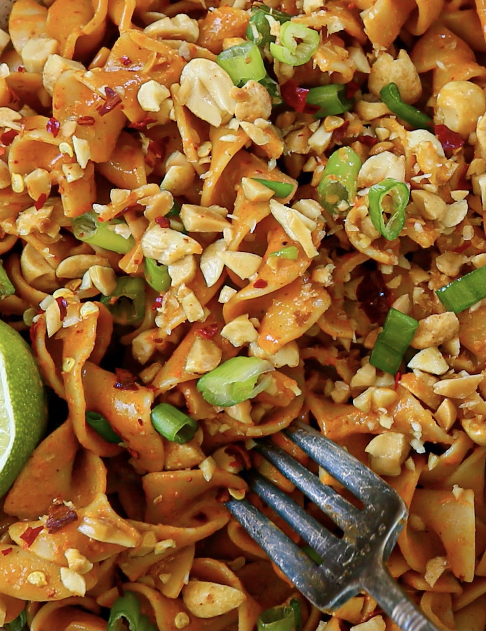 Easy Peanut Egg Noodles ⋆ Star Infinite Food