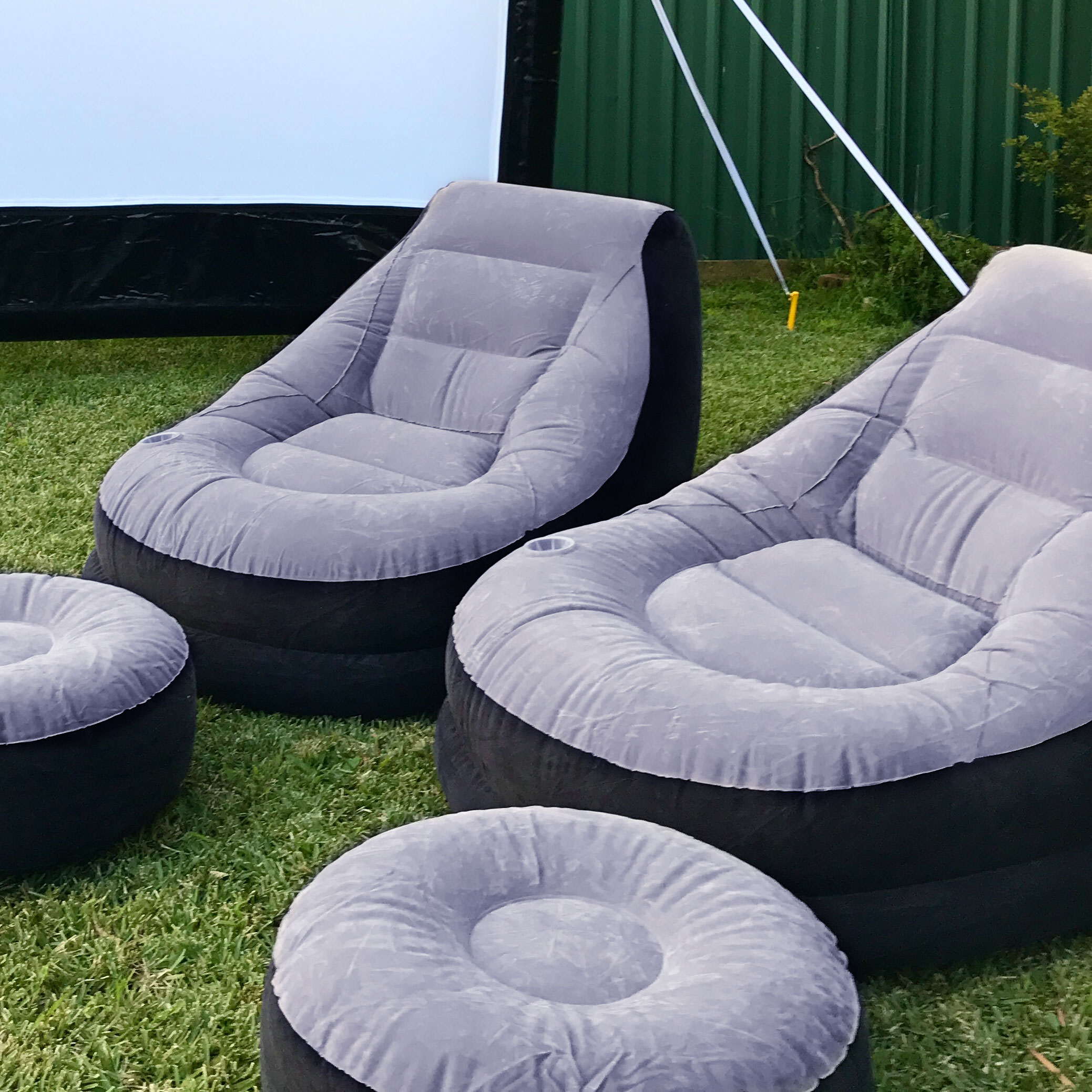 Inflatable Lounge Chairs Starlight Party Hire