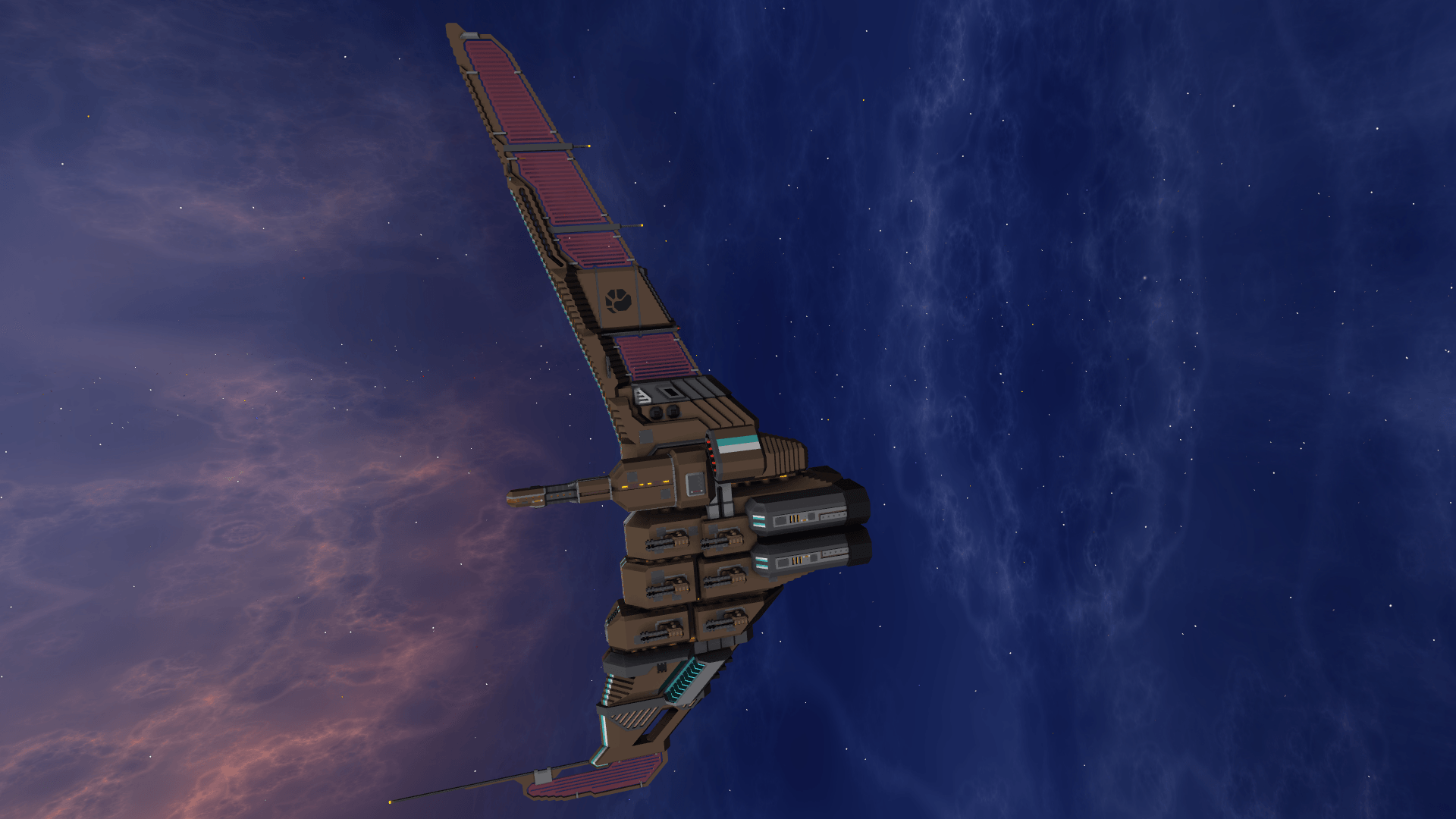 Klawxx Minmatar Tornado StarMade Dock