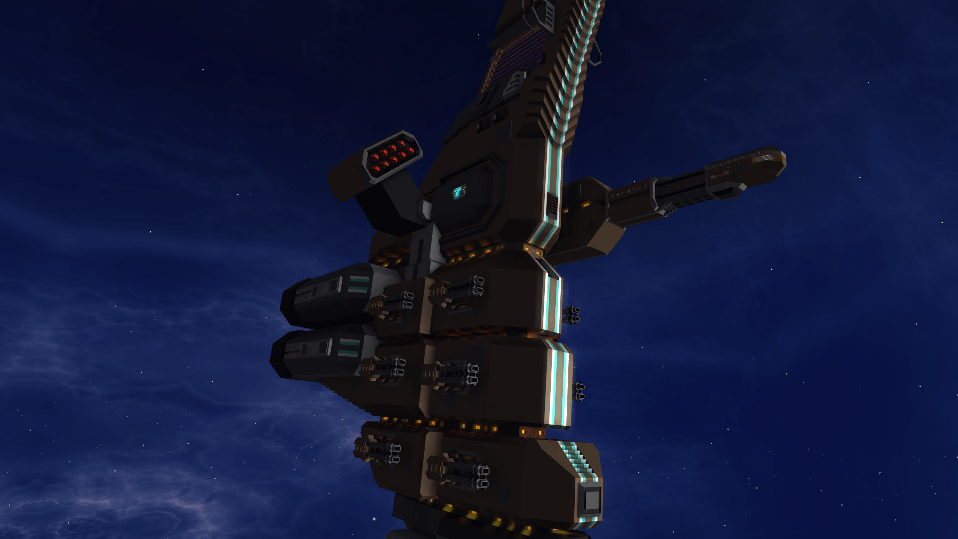 Klawxx Minmatar Tornado StarMade Dock