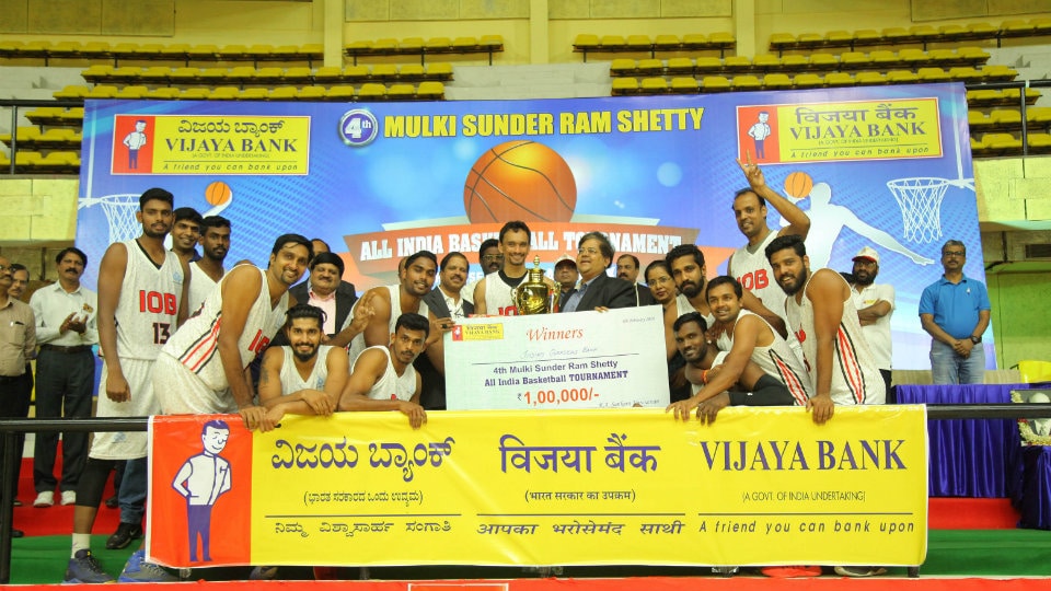 4th Mulki Sunder Ram Shetty Trophy All India Basketball IOB, Chennai